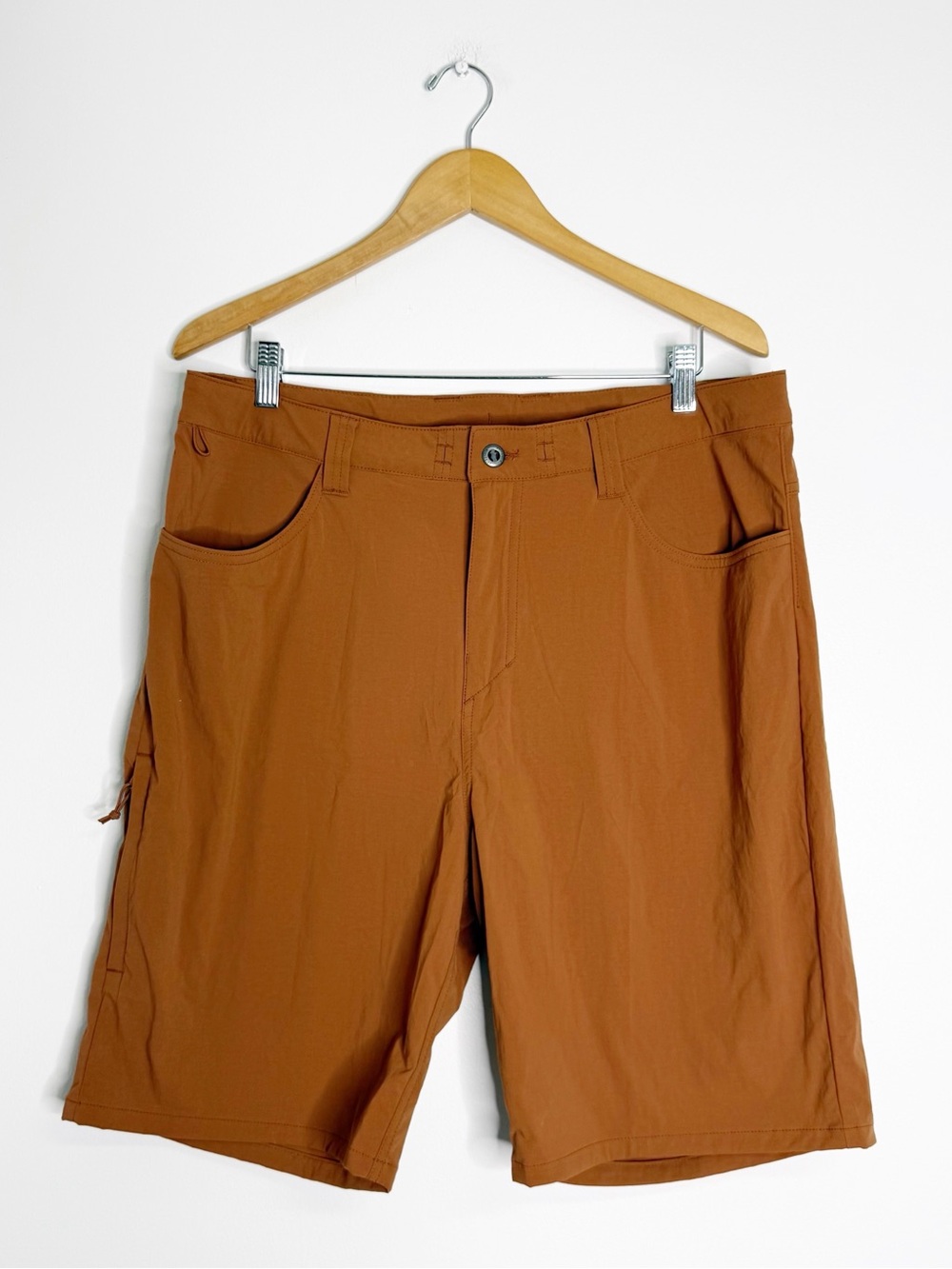 Patagonia Men’s Hiking Shorts Size 36 Brown 10” Inseam Stretch Nylon